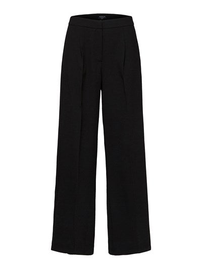 Selected SLF TINNI MW Wide Pant Black