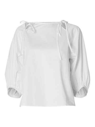 Selected Anne Bluse white