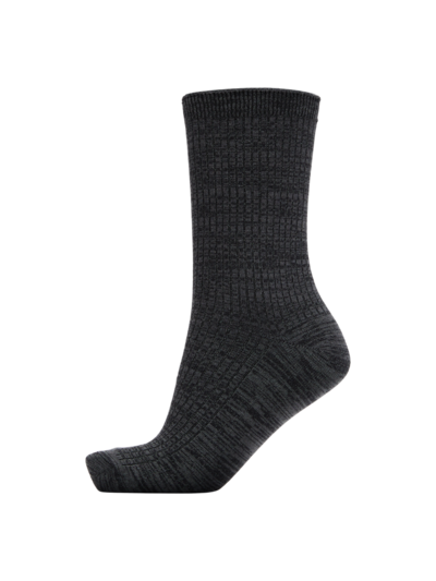 Selected Mel Socken Farbe Volcanic Ash