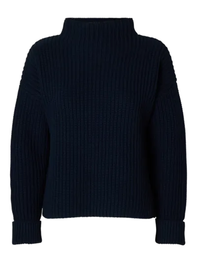 Selected SLFSelma knit Pulli Noos Dark Sapphire