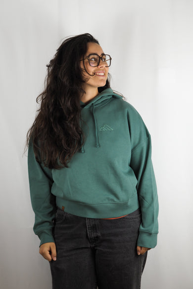 Peak Freak Cropped Hoodie Green Bay